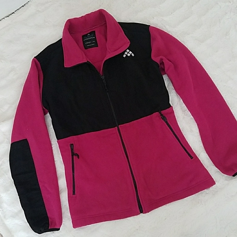 Pink & Black Fleece